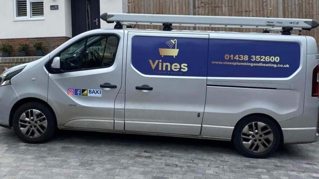 Vines Plumbing and Heating Car